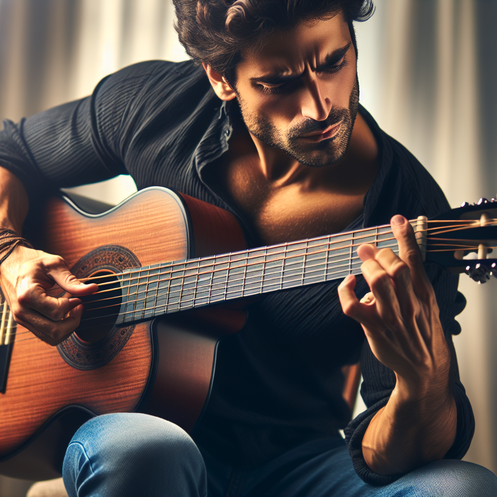 male guitarist